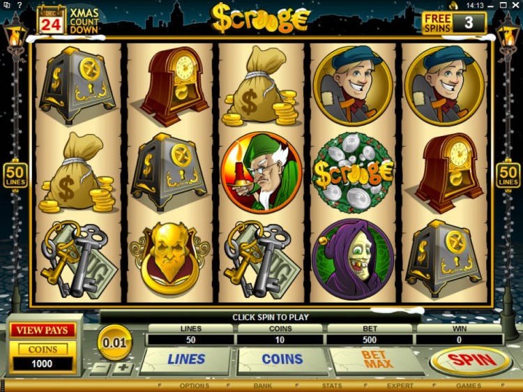 Игровые автоматы онлайн «Scrooge» в казино Вулкан 24
