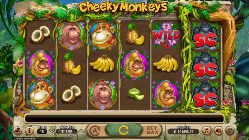 Эльдорадо игровые автоматы «Cheeky Monkeys»