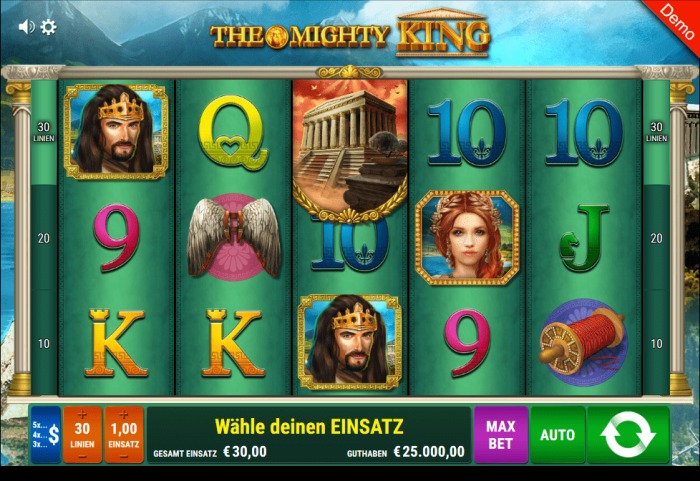 Игровой автомат «The Mighty King» на официальном сайте казино Дрифт