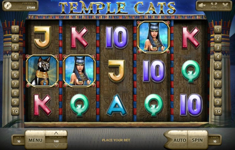 Слоты «Temple Cats» — играйте в казино Имеператор